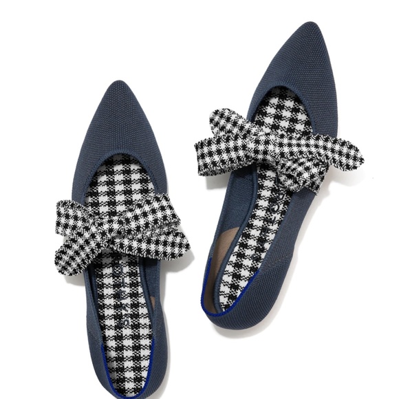 Rothy’s The Mary Jane in Ink Gingham. - Picture 10 of 11